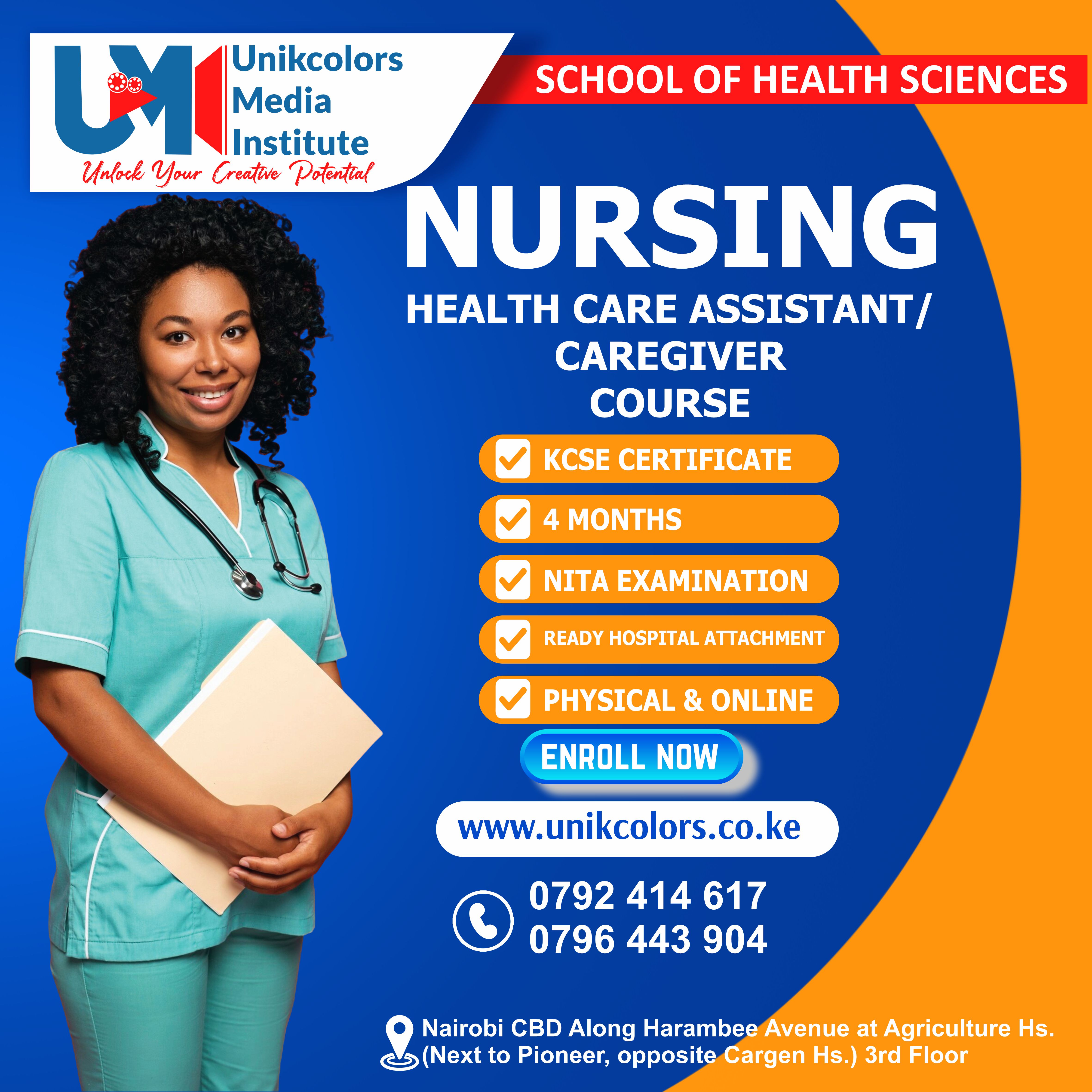 CERTIFIED NURSING ASSISTANT - CARE GIVER COURSE